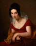 Porträt einer anonymen Frau - Louise Marie Jeanne Hersent — Ansicht des Kunstwerks