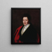 Portrait von Monsieur Arachequesne - Louise Marie Jeanne Hersent — gerahmtes Bild an der Wand