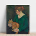 Reproduktion des Gemäldes Louson et Raminou - Suzanne Valadon