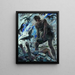 Caïn - Lovis Corinth — gerahmtes Bild an der Wand