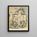 Der Venuswagen - Lovis Corinth — gerahmtes Bild an der Wand