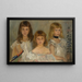Drei kleine Mädchen - Lovis Corinth — gerahmtes Bild an der Wand