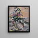 Lilas in einer Glaskanne Lilas in einer Glaskanne - Lovis Corinth — gerahmtes Bild an der Wand