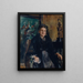 Mme Marie Moll - Lovis Corinth — gerahmtes Bild an der Wand