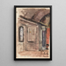 Innenraum - Lovis Corinth — gerahmtes Bild an der Wand
