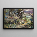 Lac Walchen Chemin d'argent - Lovis Corinth — gerahmtes Bild an der Wand