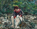 Mädchen im Bach - Lovis Corinth — Ansicht des Kunstwerks