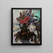 Rosen und Flieder - Lovis Corinth — gerahmtes Bild an der Wand