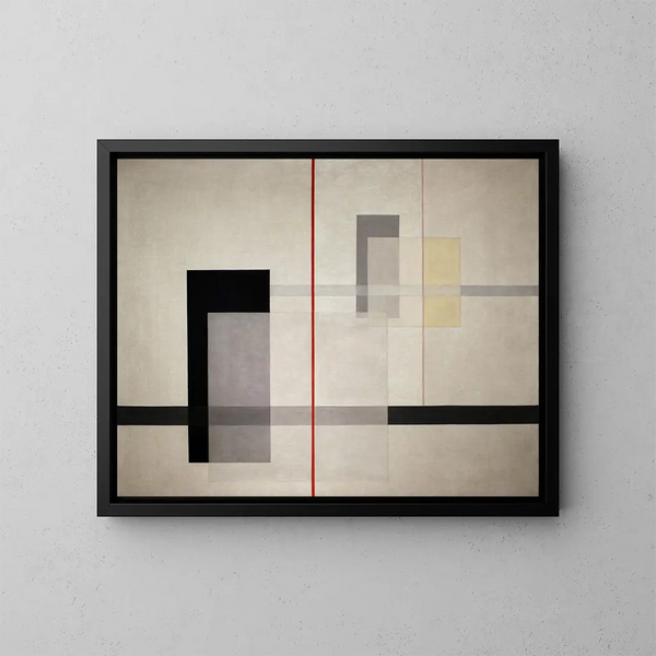 K VII - László Moholy-Nagy — gerahmtes Bild an der Wand