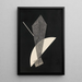 Construction V - László Moholy-Nagy — gerahmtes Bild an der Wand