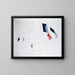 L- Kunstdruck des Gemäldes L IV - László Moholy-Nagy — gerahmtes Bild an der Wand