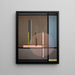 Lis - László Moholy-Nagy — gerahmtes Bild an der Wand