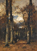 Wald bei Fontainebleau - László Pál — Ansicht des Kunstwerks