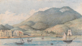 Lt Gen Charles Emilius Gold - A View of Hobart Tasmania.webp