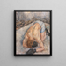 Le K.O. - Luc-Albert Moreau — gerahmtes Bild an der Wand