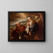 Flucht nach Ägypten - Luca Giordano — gerahmtes Bild an der Wand