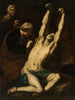 Saint Sébastien soigné par sainte Irène - Luca Giordano — Ansicht des Kunstwerks