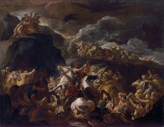 Luca Giordano - The Battle of Israel and Amalek.webp