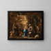 L'Éducation de la Vierge - Luca Giordano — gerahmtes Bild an der Wand