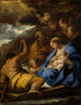 Die Flucht nach Ägypten - Luca Giordano — Ansicht des Kunstwerks
