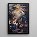 La Sainte Famille vénérée par Saint Antoine de Padoue - Luca Giordano — gerahmtes Bild an der Wand