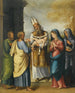 Die Präsentation im Tempel - Luca Longhi — Ansicht des Kunstwerks