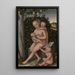 Charité - Lucas Cranach der Ältere — gerahmtes Bild an der Wand