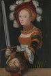 Judith mit dem Kopf des Holofernes - Lucas Cranach der Ältere — Ansicht des Kunstwerks