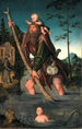 Saint Christophe - Lucas Cranach der Ältere — Ansicht des Kunstwerks