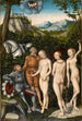 Der Urteil des Paris - Lucas Cranach der Ältere — Ansicht des Kunstwerks