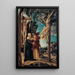 La Déploration du Christ - Lucas Cranach der Ältere — gerahmtes Bild an der Wand