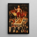 Eine Epitaph Das auferstandene Christus mit einer Spenderfamilie - Lucas Cranach der Jüngere — gerahmtes Bild an der Wand