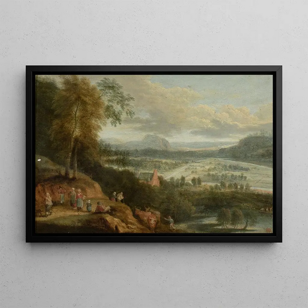 Lucas van Uden - Pastoral landscape.webp