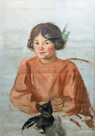 Luce Boyals - Little girl with cat.webp