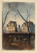 Statue von Henri IV auf der Pont-Neuf Ansicht vom Square du Vert-Galant - Lucien Marcelin Gautier — Ansicht des Kunstwerks