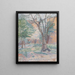 L Baum der Walnüsse - Lucien Pissarro — gerahmtes Bild an der Wand
