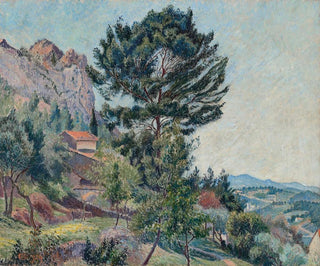 Lucien Pissarro - Un Rocher du Faron Soleil Toulon.webp