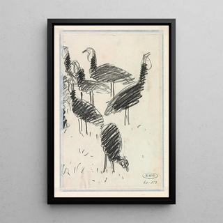 Lucien Pissarro - Zes vogels.webp