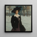 Lucy - Max Bohm — gerahmtes Bild an der Wand