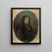 Portrait der Ehefrau des Generals Frau Sowińska 1776-1860 - Ludomir Szpadkowski — gerahmtes Bild an der Wand