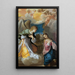 Verkündigung - Ludovico Carracci — gerahmtes Bild an der Wand