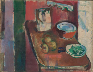 Die rote Küche - Ludvig Karsten — Ansicht des Kunstwerks