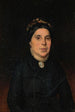 Portrait der Ehefrau von Ignaz Deutsch - Ludwig Deutsch — Ansicht des Kunstwerks