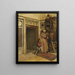 Der Gelehrte - Ludwig Deutsch — gerahmtes Bild an der Wand