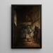 Vue dans la chapelle Sant Isidro à Venise - Ludwig Dittweiler — gerahmtes Bild an der Wand