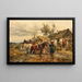 Repos devant la maison - Ludwig Gedlek — gerahmtes Bild an der Wand