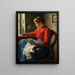 La lettre - Ludwig Gloss — gerahmtes Bild an der Wand