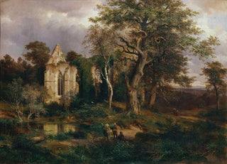 Ludwig Halauska - Kirchenruine.webp
