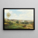 Ansicht von Zeiselmauer-Wolfpassing bei Tulln - Ludwig Halauska — gerahmtes Bild an der Wand