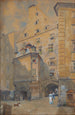 La cour de la Trinité à Vienne - Ludwig Hans Fischer — Ansicht des Kunstwerks